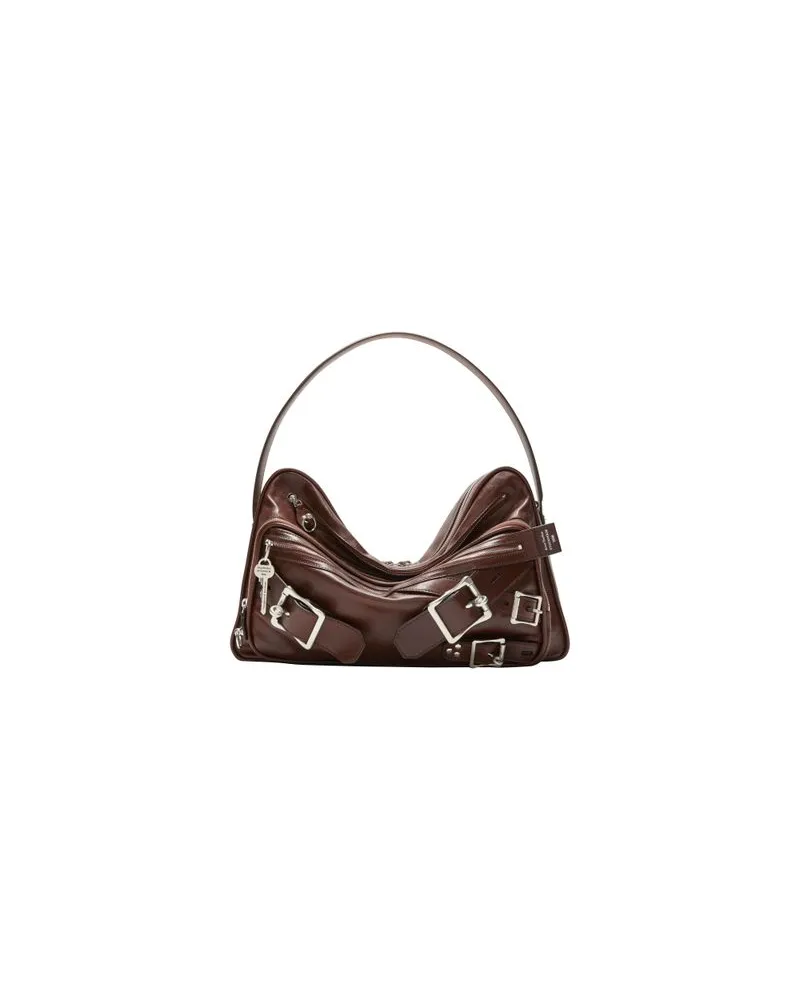 Loewe Cardigan aus Pelz Brown
