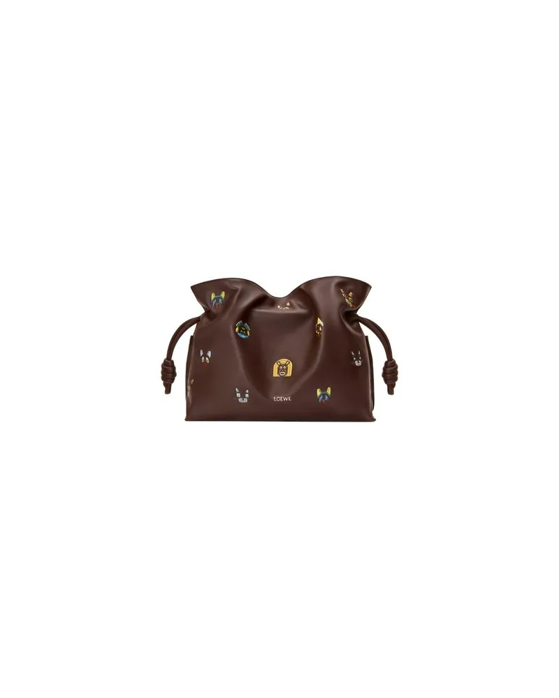 Loewe Cardigan aus Pelz Brown