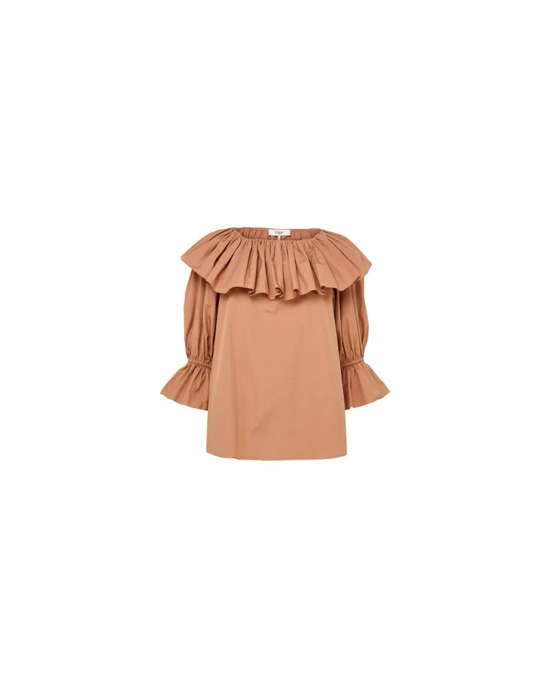 Loewe Cardigan aus Pelz Brown