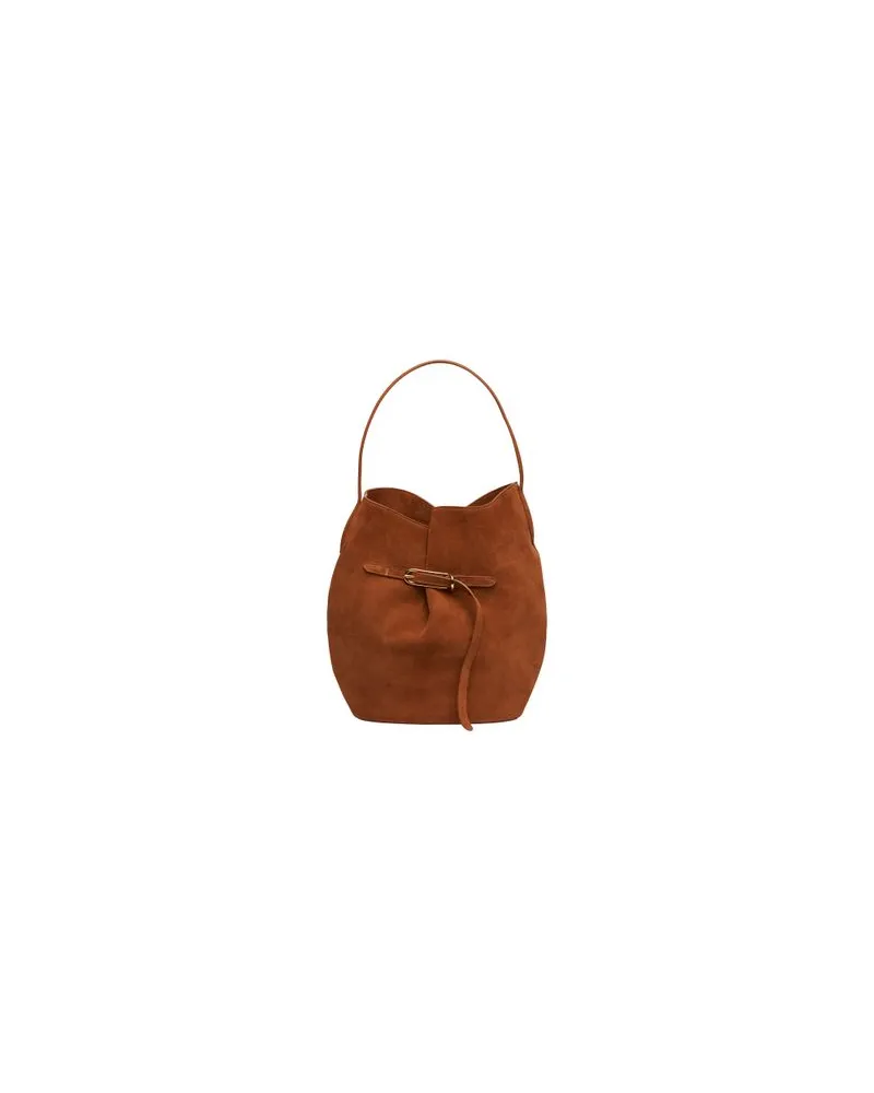 Loewe Cardigan aus Pelz Brown