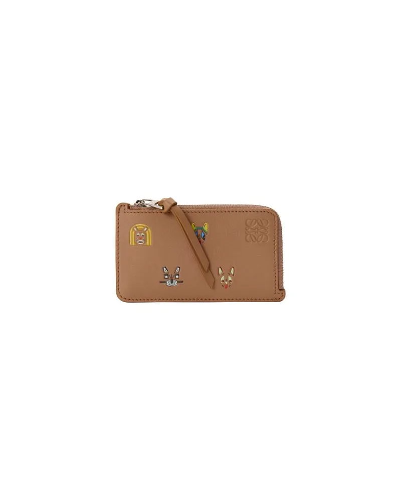 Loewe Cardigan aus Pelz Brown