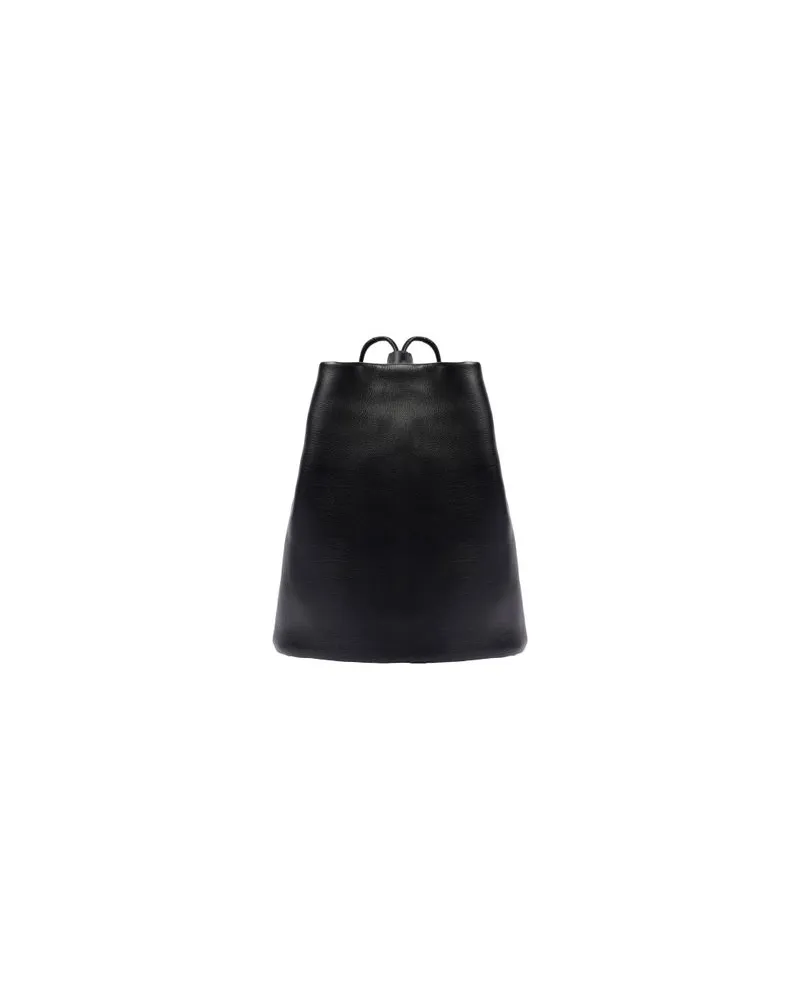 The Row Joe leather backpack Black