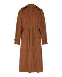 Max Mara Langer Parka Augusta Brown