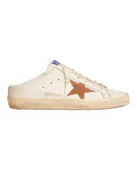 Golden Goose Super-Star Mules White