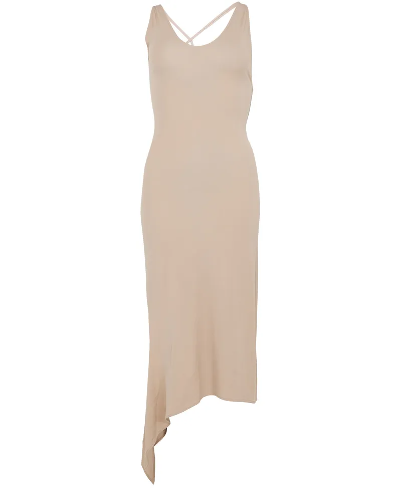 Courrèges Midikleid aus Jersey-Crêpe in Undressed-Optik 