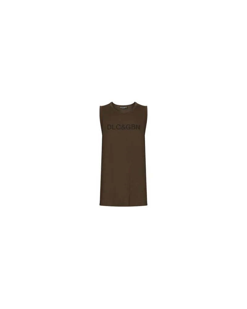 Dolce & Gabbana Tanktop Brown