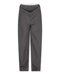 Acne Studios Hose mit weitem Bein Grey