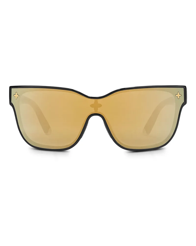 Louis Vuitton LV Shadow Square Sonnenbrille Beige