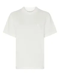 AMI Paris Kurzarm-T-Shirt Ami de Cœur Off-white