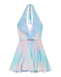 Maje Rückenfreies Tie-and-Dye Kleid Multicolor