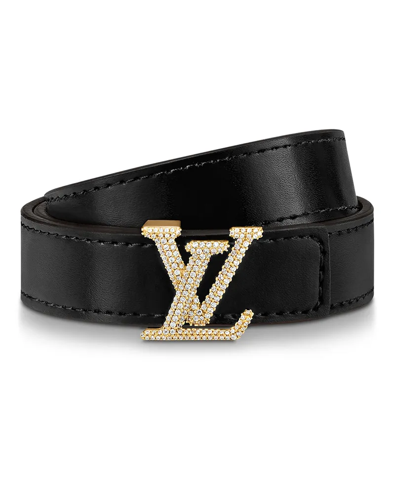Louis Vuitton LV Iconic Strass Wendegürtel 20 mm Brown