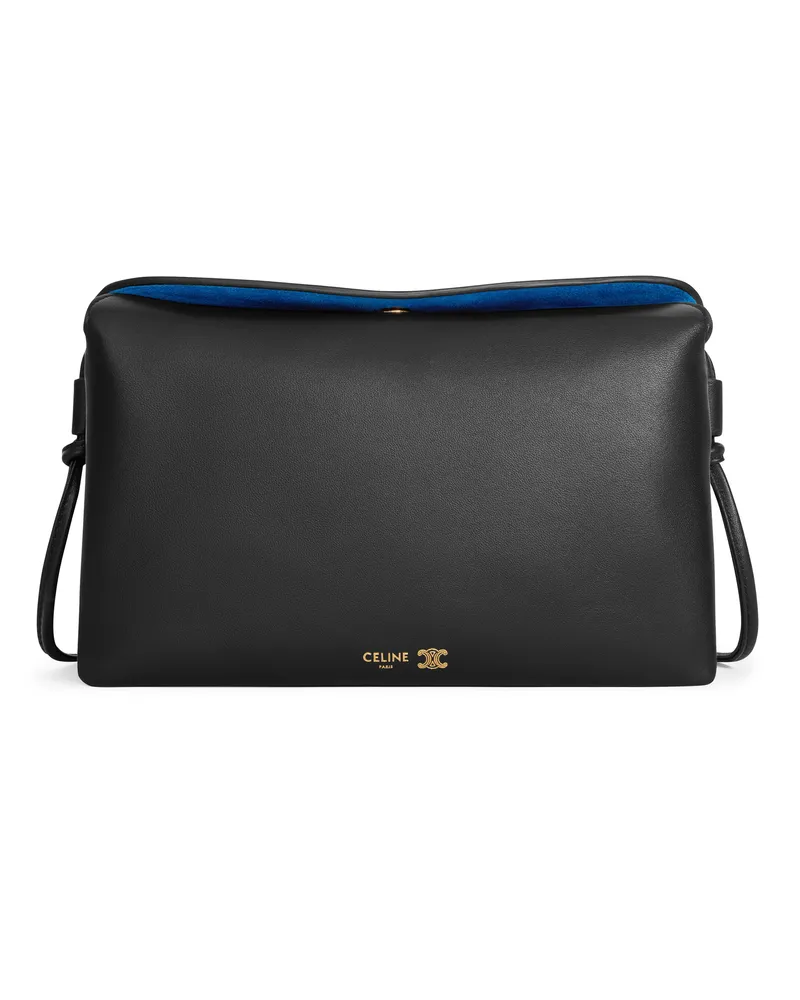 Celine Trio flap aus glattem lammleder 