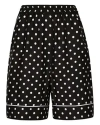 Dolce & Gabbana Pyjama-Shorts Black