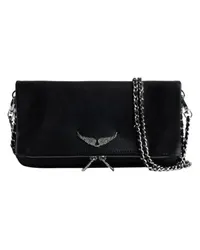 Zadig & Voltaire Clutch Rock Black