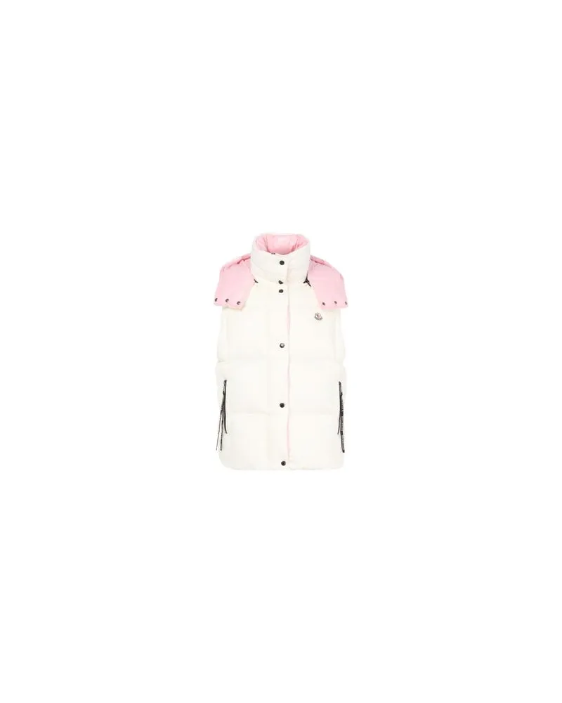 Moncler Luzule sleeveless down jacket Off-white
