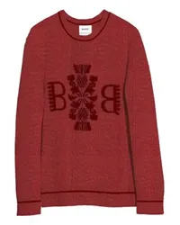 Barrie Kaschmirpullover mit Barrie 3D-Logo Red