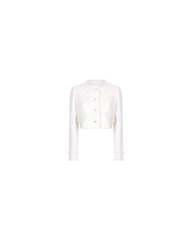 Dolce & Gabbana Kurze Jacke White