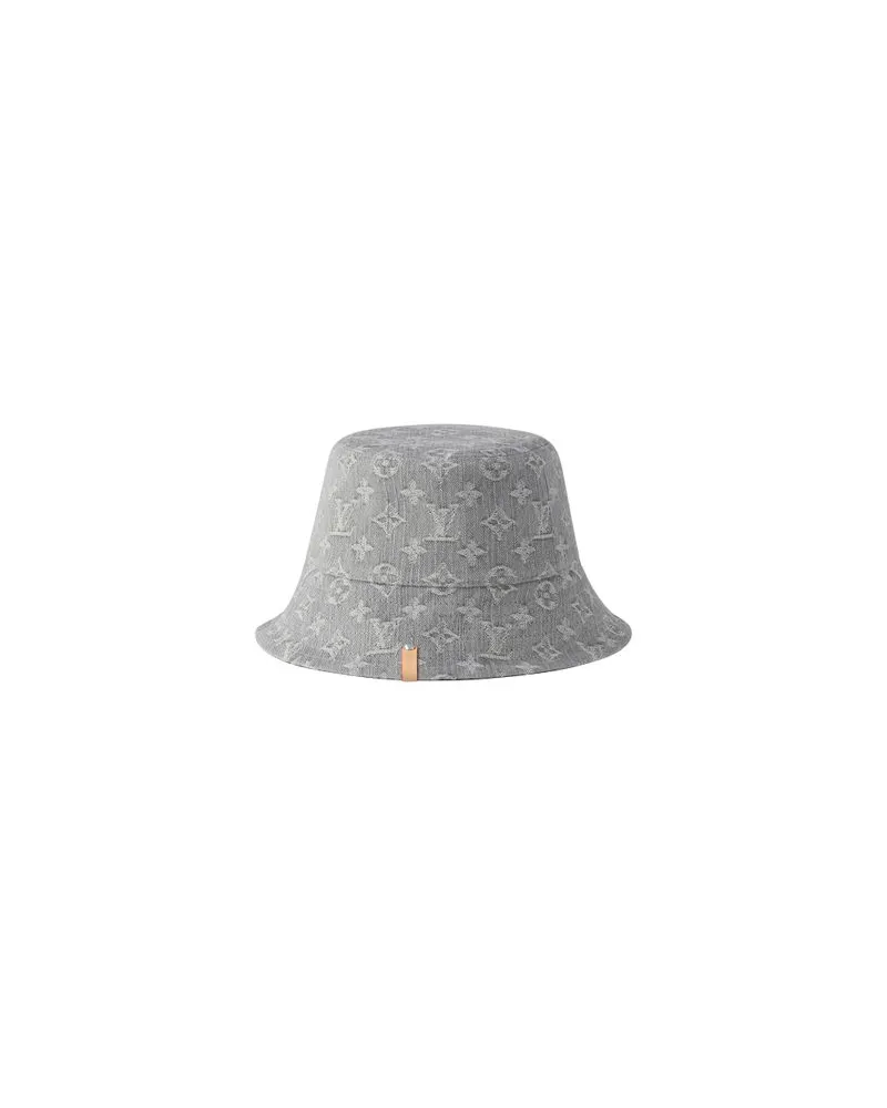 Louis Vuitton Denim Fischerhut Blue