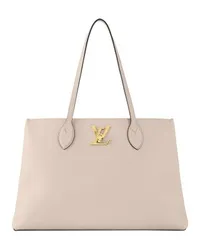 Louis Vuitton Lockme Shopper Beige