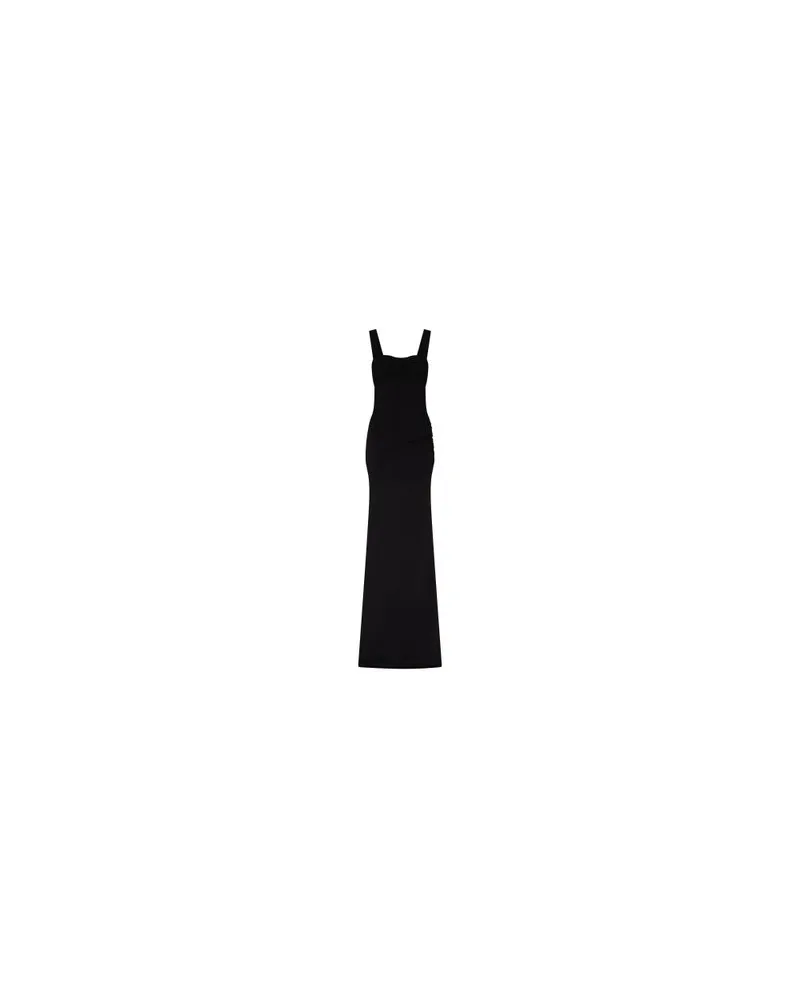 Tom Ford Langes Korsettkleid 14gg Black