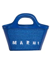 Marni Mikro-Handtasche Tropicalia Blue