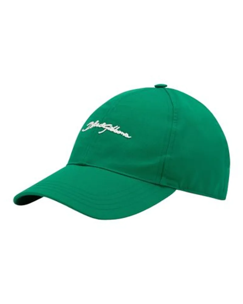 Dolce & Gabbana Baseballcap mit Logo Green