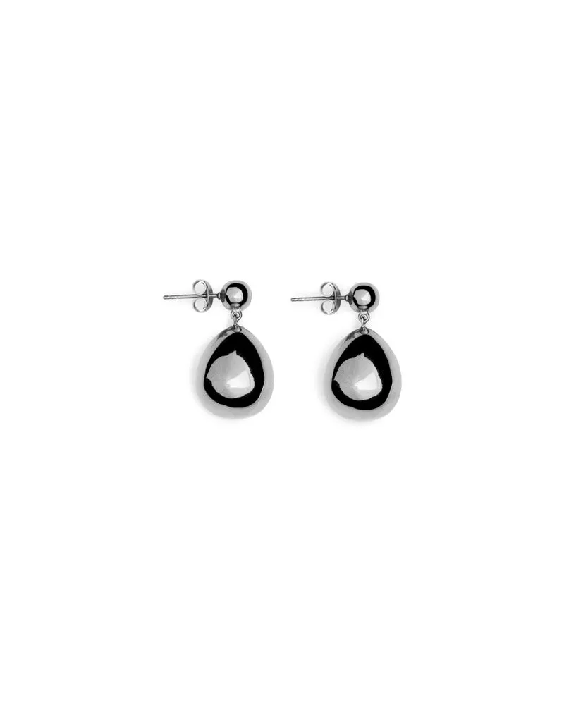 Max Mara Gegürteter Mantel Paola Silver