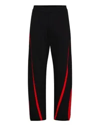 Alexander McQueen Jogginghose Twisted Black