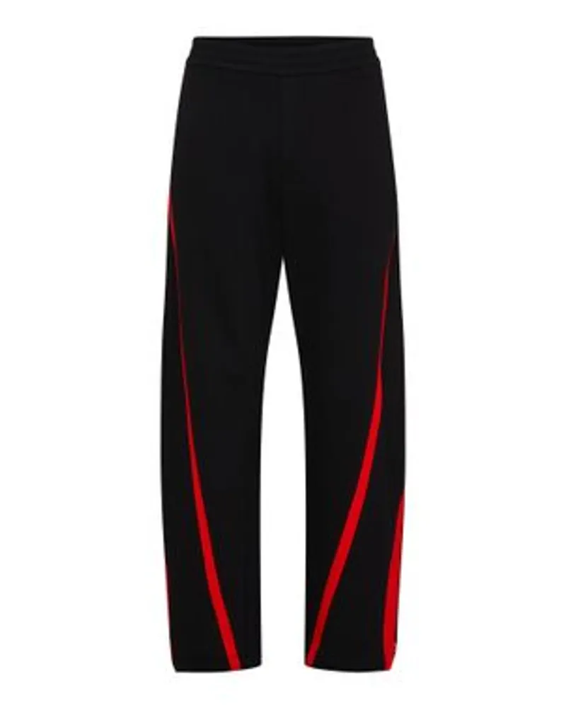 Alexander McQueen Jogginghose Twisted Black