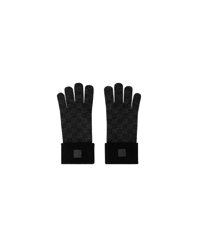 Louis Vuitton Néo Petit Damier Gloves Black