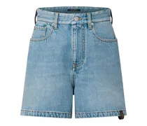 Shorts aus Denim im Carpenter-Stil