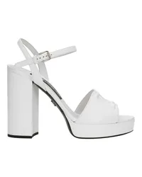 Dolce & Gabbana Plateau-Sandaletten White