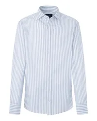 Hackett Hemd mit Melange-Streifen White