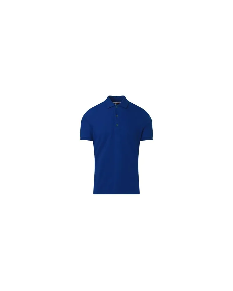 FUSALP Kurzärmeliges Poloshirt Gabin Blue