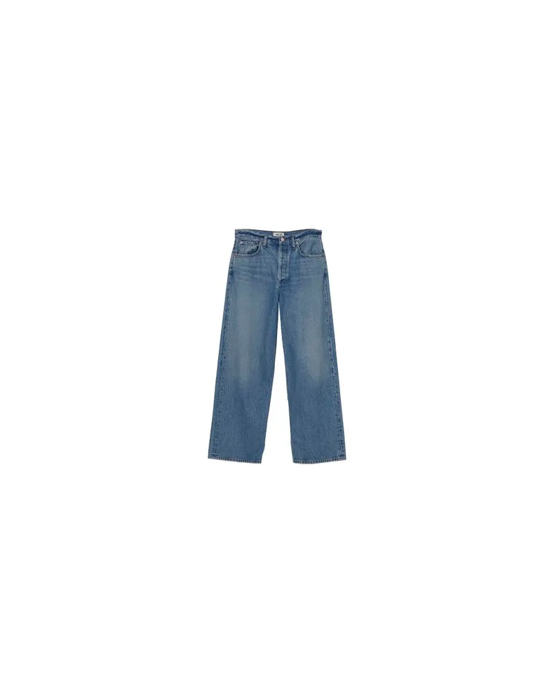 AGOLDE Low slung baggy jeans Blue