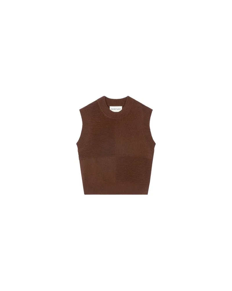 Loewe Cardigan aus Pelz Brown