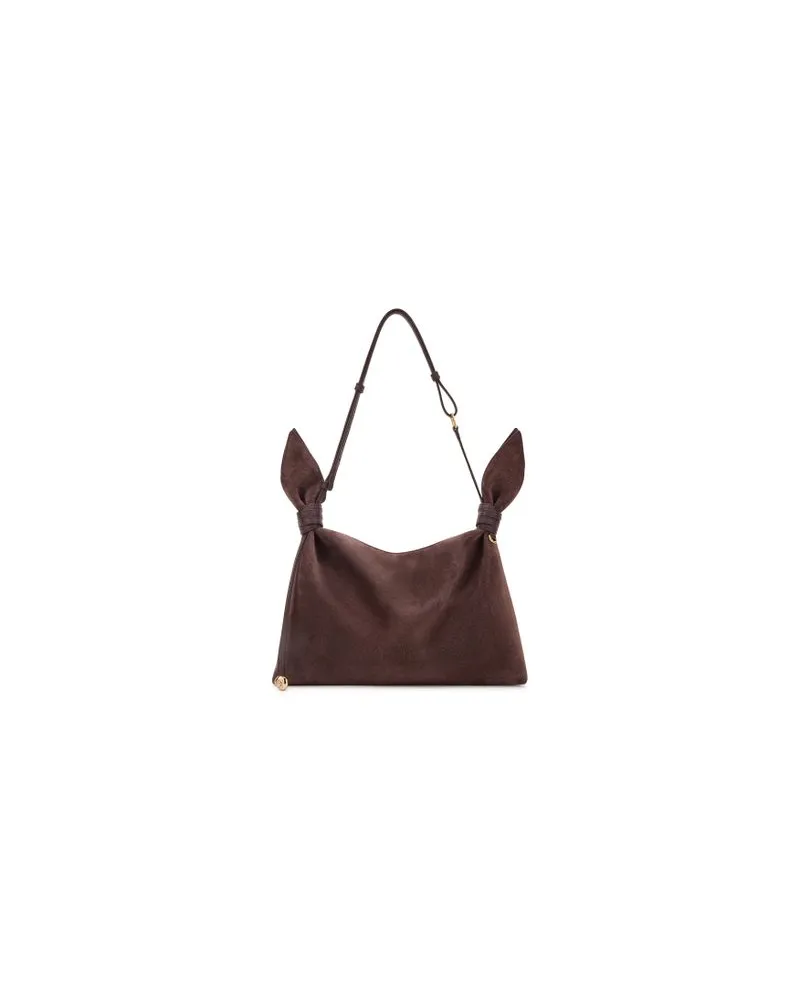 Loewe Cardigan aus Pelz Brown