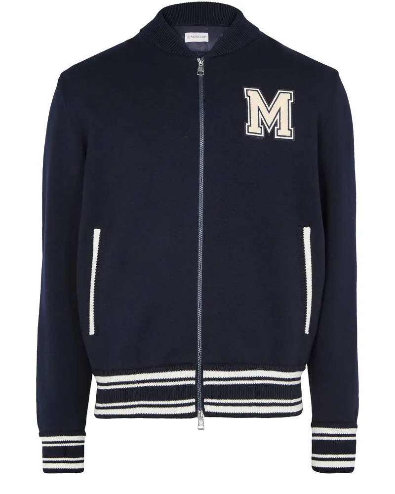 Moncler Jacke im Materialmix 