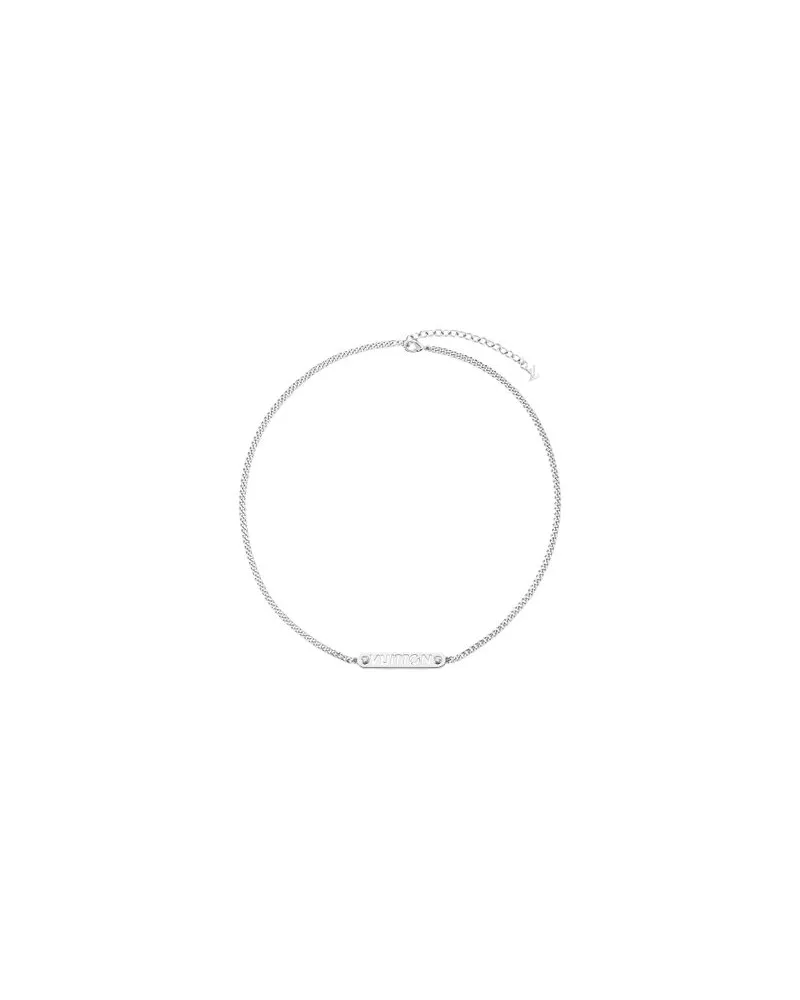 Louis Vuitton LV ID Necklace Silver