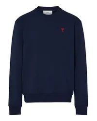 AMI Paris Sweatshirt Ami De Coeur Blue