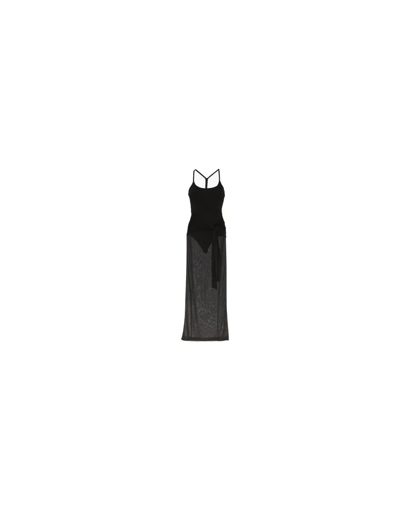 Jacquemus Strickkleid Nodo Black