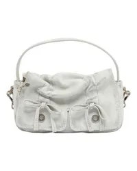 Acne Studios Micro-Handtasche Multipocket Vintage White