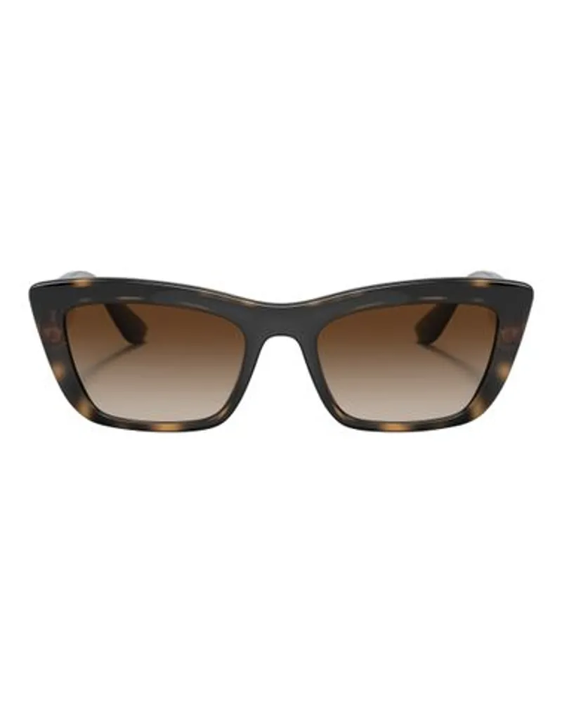 Dolce & Gabbana Cat-Eye-Sonnenbrille Black