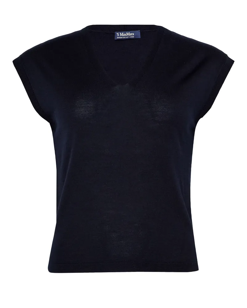 Max Mara Pullover Cubano mit V-Ausschnitt 