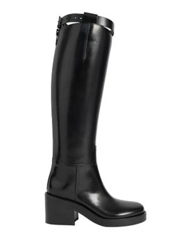 Ann Demeulemeester Reitstiefel mit Absätzen Stan Black