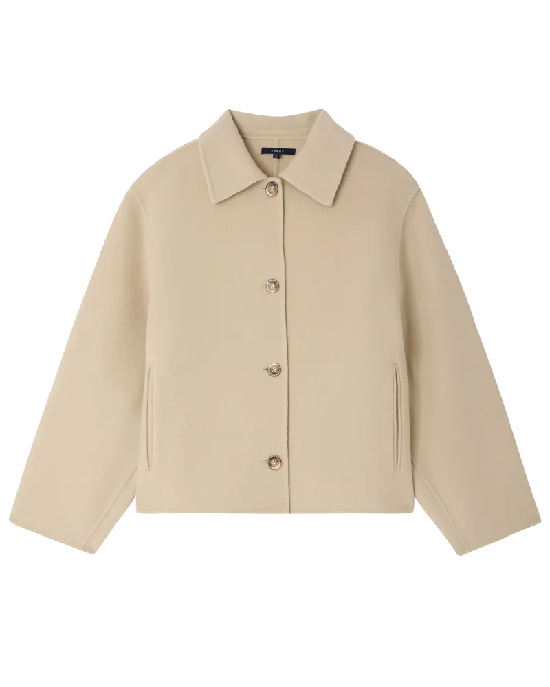 Soeur Kurzer Wollmantel Gyoda 