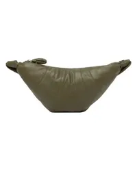 Christophe Lemaire Mittelgroße Tasche Croissant Green