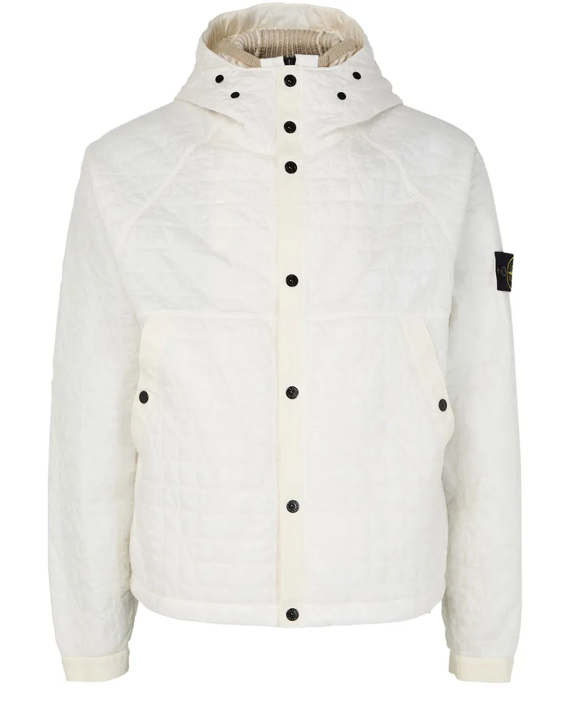 Stone Island Bomberjacke mit Logoaufnäher 