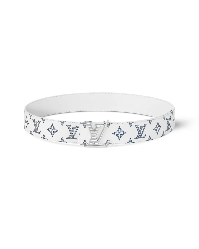 Louis Vuitton LV Shadow Wendegürtel 40 mm White