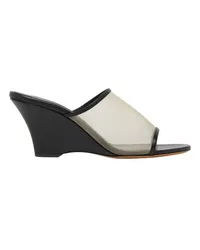 KHAITE Mules mit Keilabsatz Marion Black